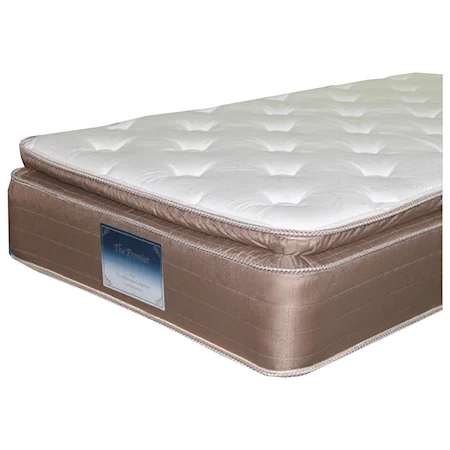 Queen Pillow Top Mattress and 9" Wood Foundation